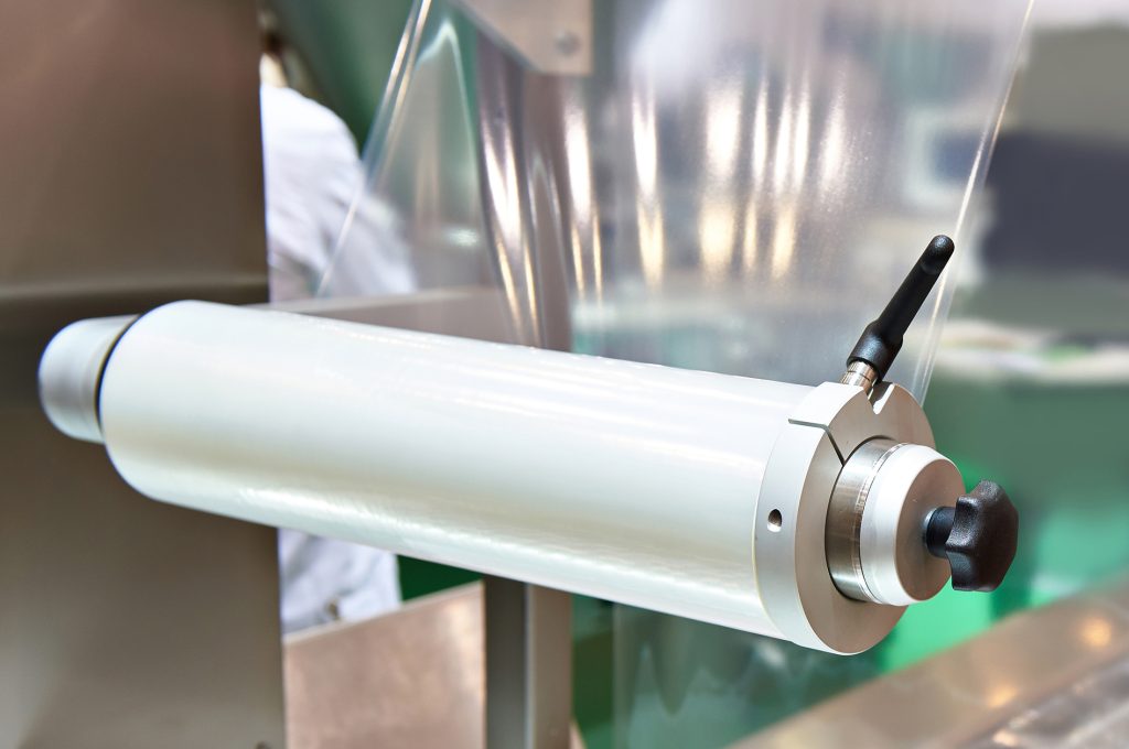 Industrial packing plastic film for food